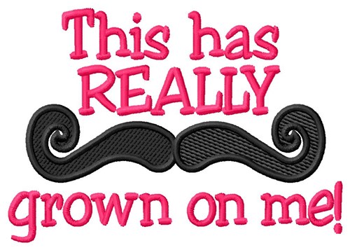 Grown On Me Machine Embroidery Design