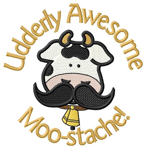 Udderly Awesome Machine Embroidery Design