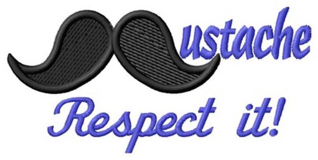 Picture of Respect It Machine Embroidery Design