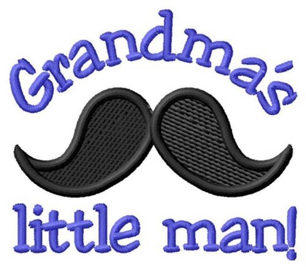 Picture of Grandmas Little Man Machine Embroidery Design