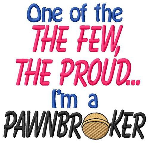 The Few The Proud Machine Embroidery Design