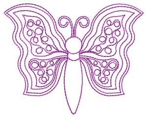 Picture of Butterfly Quilting Machine Embroidery Design