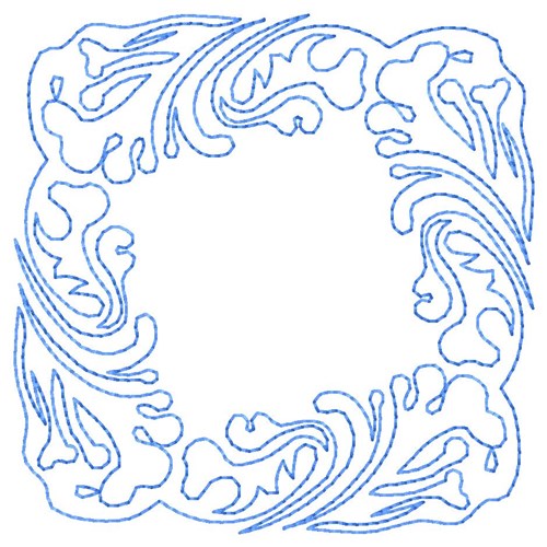 Waves Quilting Machine Embroidery Design