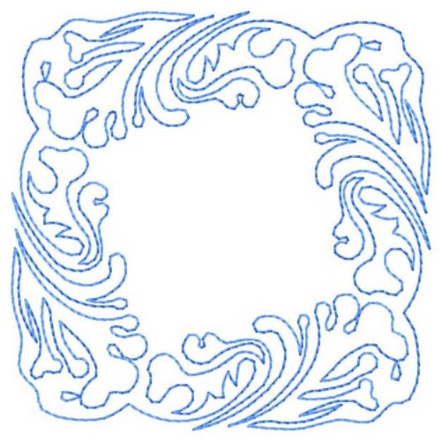 Picture of Waves Quilting Machine Embroidery Design