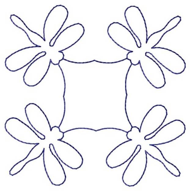 Picture of Dragonflies Quilt Machine Embroidery Design