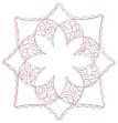 Picture of Flower Machine Embroidery Design