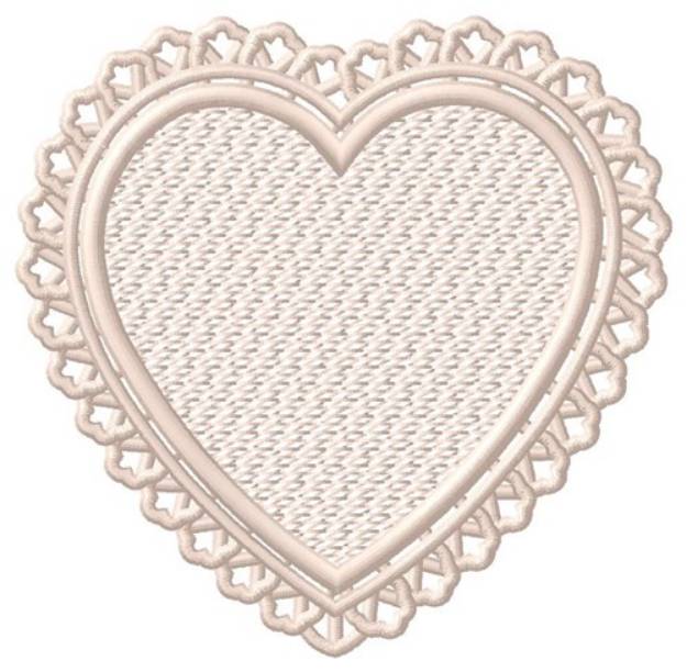 Picture of FSL Heart Machine Embroidery Design