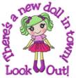 Picture of Look Out Machine Embroidery Design