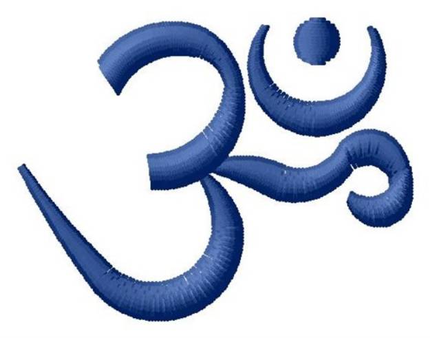 Picture of Mystic Om Machine Embroidery Design