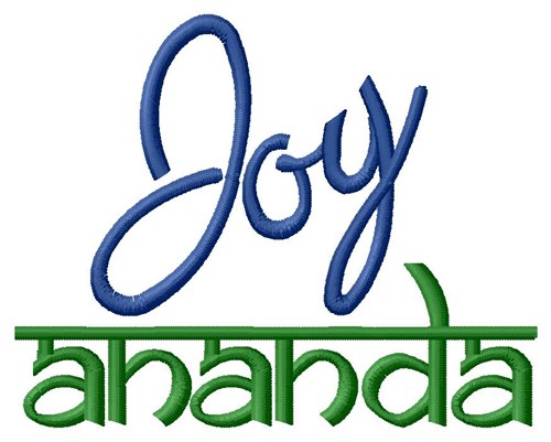 Joy Ananda Machine Embroidery Design