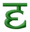 Picture of Hindi Alphabet E Machine Embroidery Design