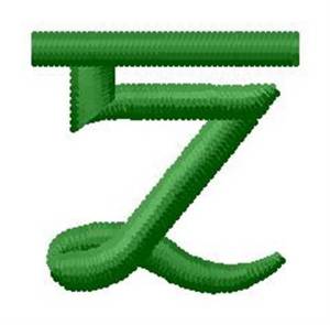 Picture of Hindi Alphabet Z Machine Embroidery Design