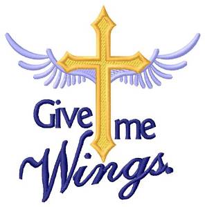Picture of Give Me Wings Machine Embroidery Design