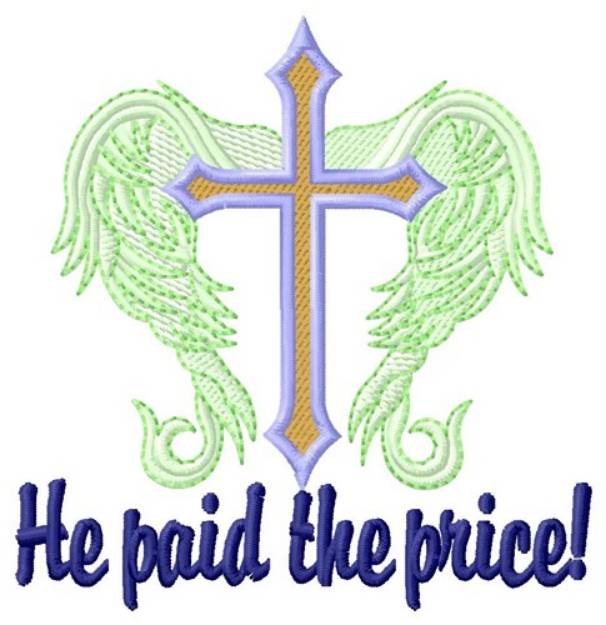 Picture of Paid the Price Machine Embroidery Design