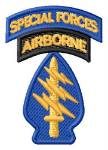 Picture of Special Forces Airborne Machine Embroidery Design