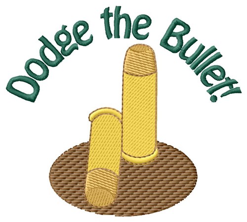 Dodge Bullet Machine Embroidery Design