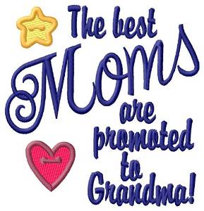 Picture of Promoted To Grandma Machine Embroidery Design