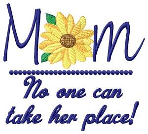 Picture of Take Her Place Machine Embroidery Design
