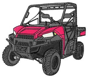 Picture of Four Wheeler Machine Embroidery Design
