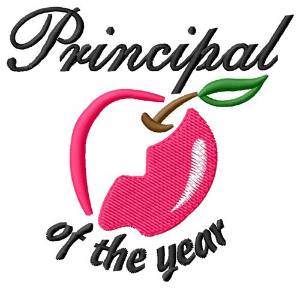 Picture of Principal Of Year Machine Embroidery Design