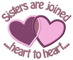 Picture of Heart to Heart Machine Embroidery Design