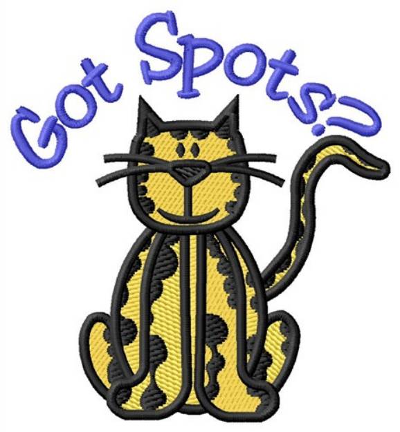 Picture of Got Spots? Machine Embroidery Design