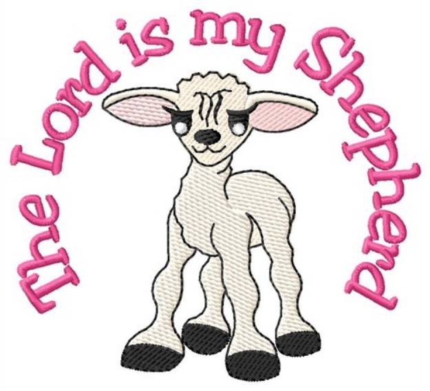 Picture of The Lord Shepherd Machine Embroidery Design