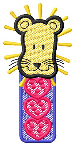 Lion Hearts Machine Embroidery Design