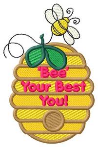 Picture of Be Your Best Machine Embroidery Design