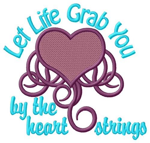 Grab By Strings Machine Embroidery Design