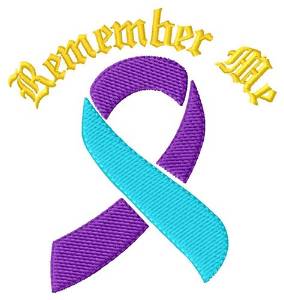 Picture of Remember Me Machine Embroidery Design