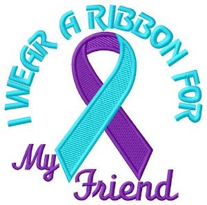 Picture of Ribbon for Friend Machine Embroidery Design