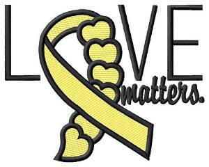 Picture of Love Matters Machine Embroidery Design