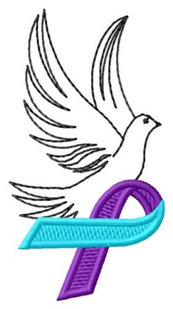 Picture of Suicide Dove Machine Embroidery Design