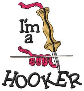 Picture of Hooker Machine Embroidery Design