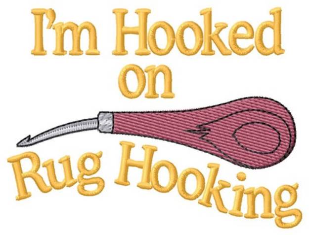 Picture of Im Hooked Machine Embroidery Design