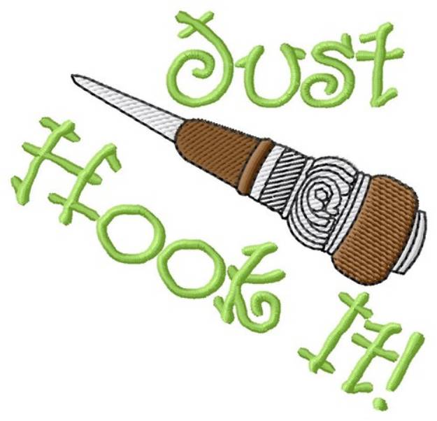 Picture of Hook It Machine Embroidery Design