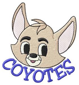 Picture of Coyotes Machine Embroidery Design