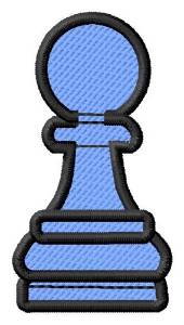 Picture of Pawn Piece Machine Embroidery Design