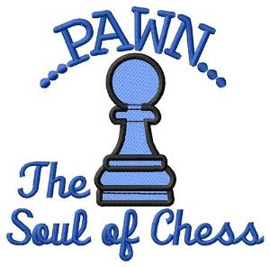 Picture of Soul of Chess Machine Embroidery Design