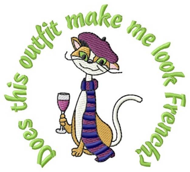 Picture of Look French Machine Embroidery Design