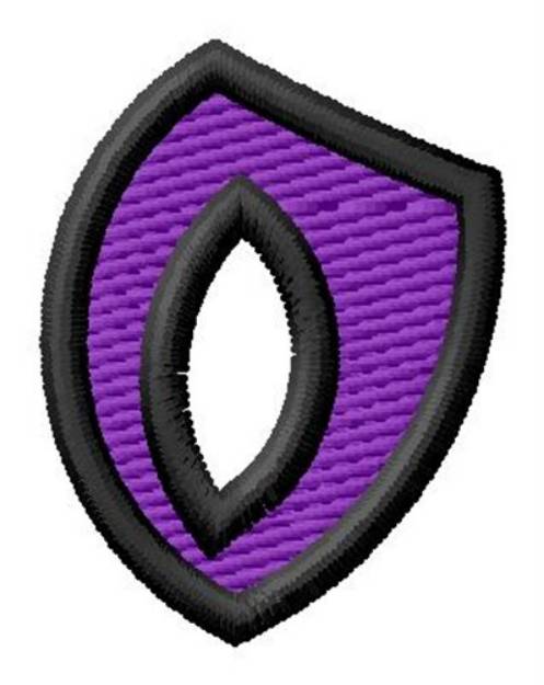 Picture of Pointed Purple 0 Machine Embroidery Design