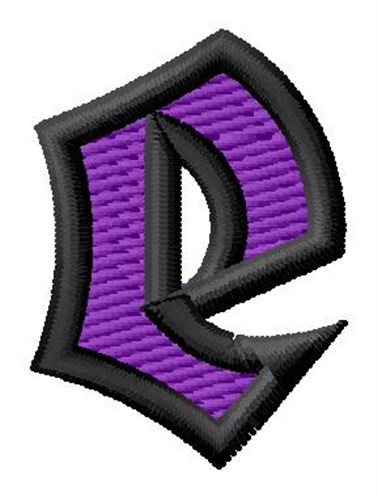 Pointed Purple e Machine Embroidery Design