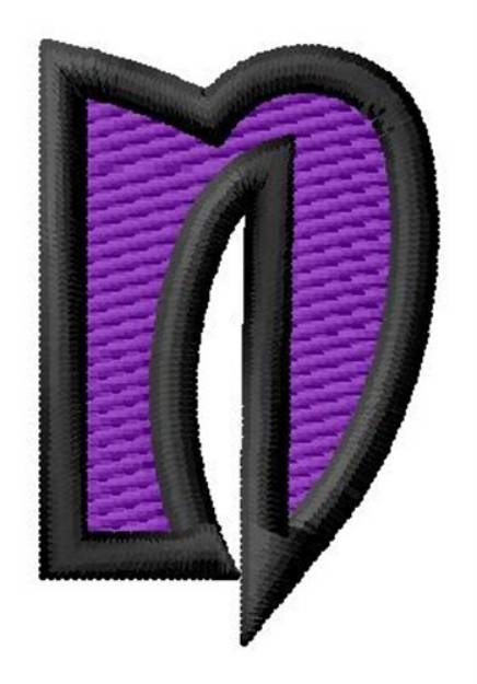 Picture of Pointed Purple n Machine Embroidery Design