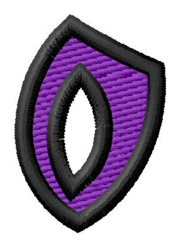 Pointed Purple o Machine Embroidery Design