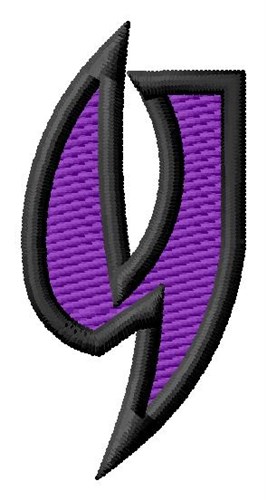 Pointed Purple y Machine Embroidery Design