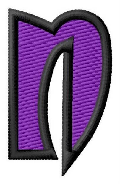 Picture of Pointed Purple N Machine Embroidery Design