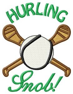 Picture of Hurling Snob Machine Embroidery Design