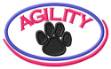 Picture of Agility Oval Machine Embroidery Design