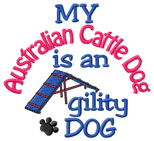 Australian Cattle Dog Machine Embroidery Design